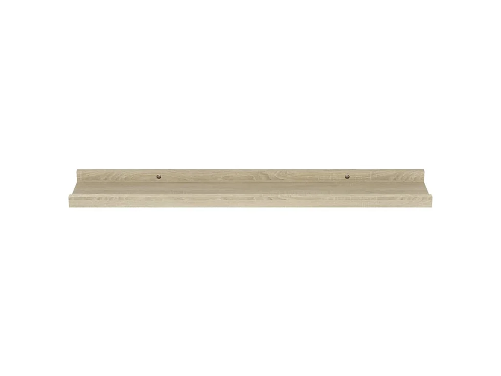 Wandschappen 4 st 60x9x3 cm sonoma eikenkleurig