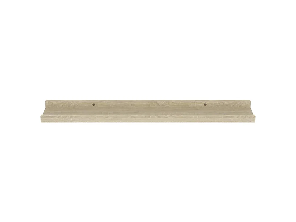 Wandschappen 4 st 60x9x3 cm sonoma eikenkleurig