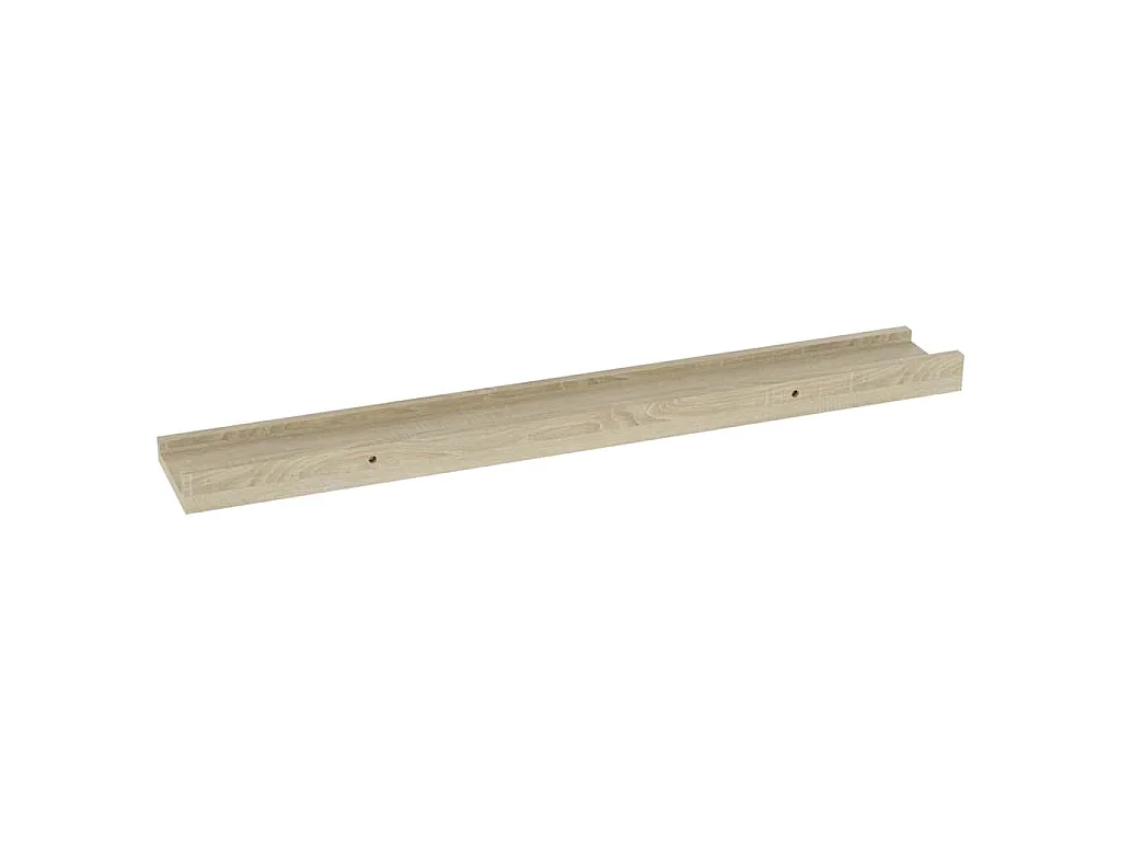 Wandschappen 4 st 60x9x3 cm sonoma eikenkleurig