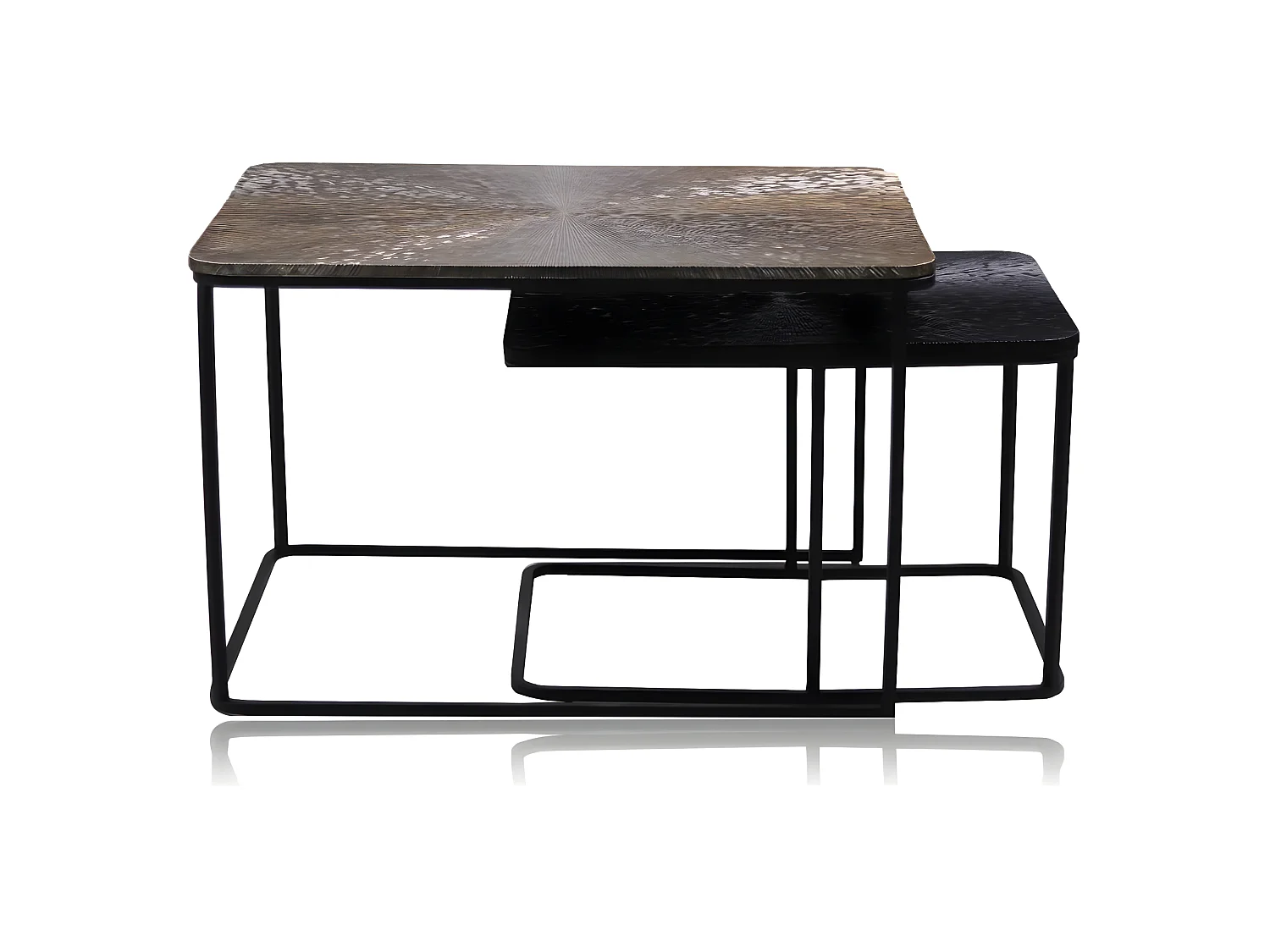 Ensemble de tables basses 2 pcs Fletcher