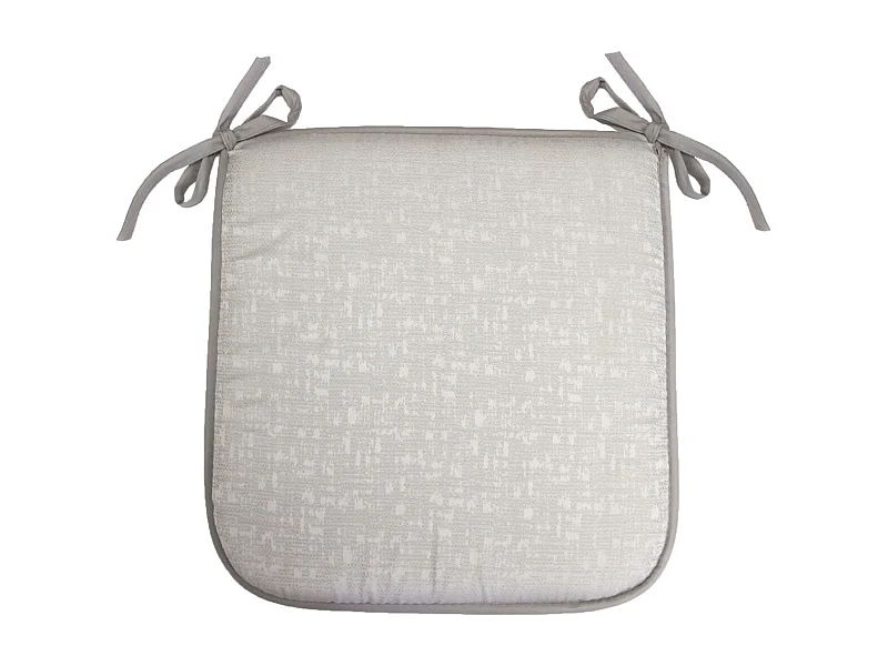 Galette de Chaise "Adamo" 40x40cm Gris