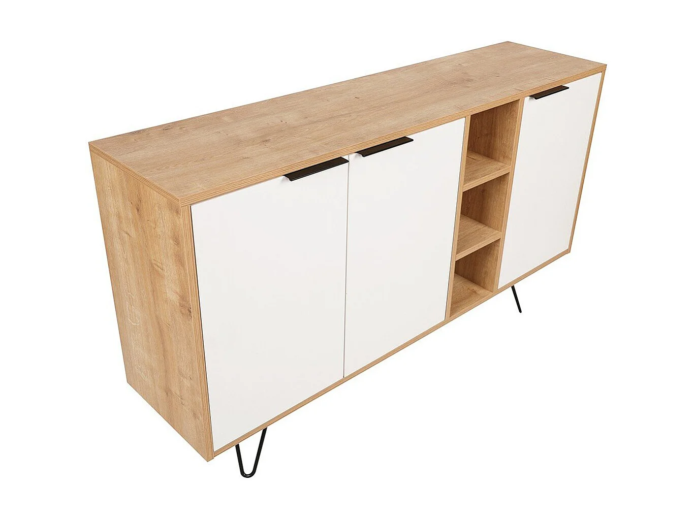 Buffet 3 nissen en 3 deuren L142 cm - Clara