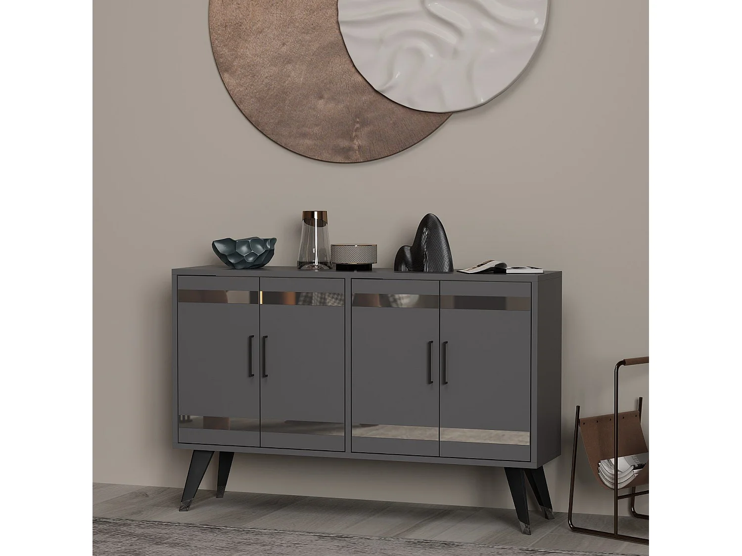 Buffet Aquilae L120cm Anthracite