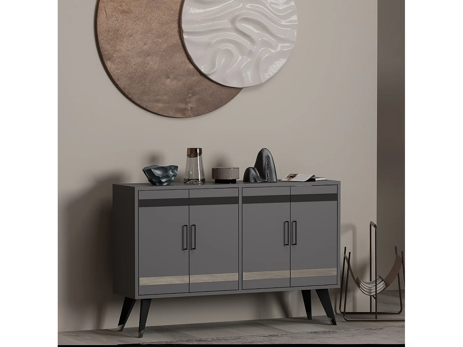 Buffet Aquilae L120cm Anthracite