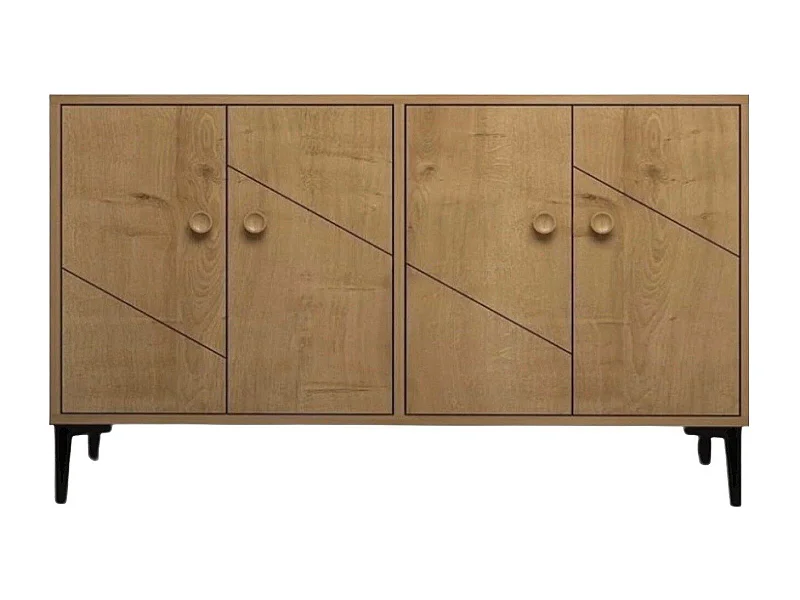 Móvel de TV – 120cm x 30cm x 75cm – Carvalho Safira – MDF