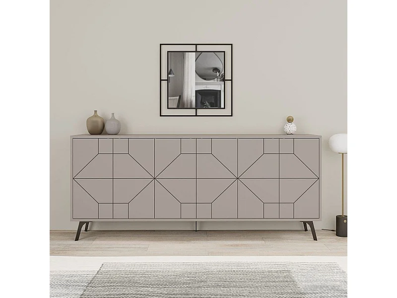 Buffet con 6 ante decorate L184 cm - Dune