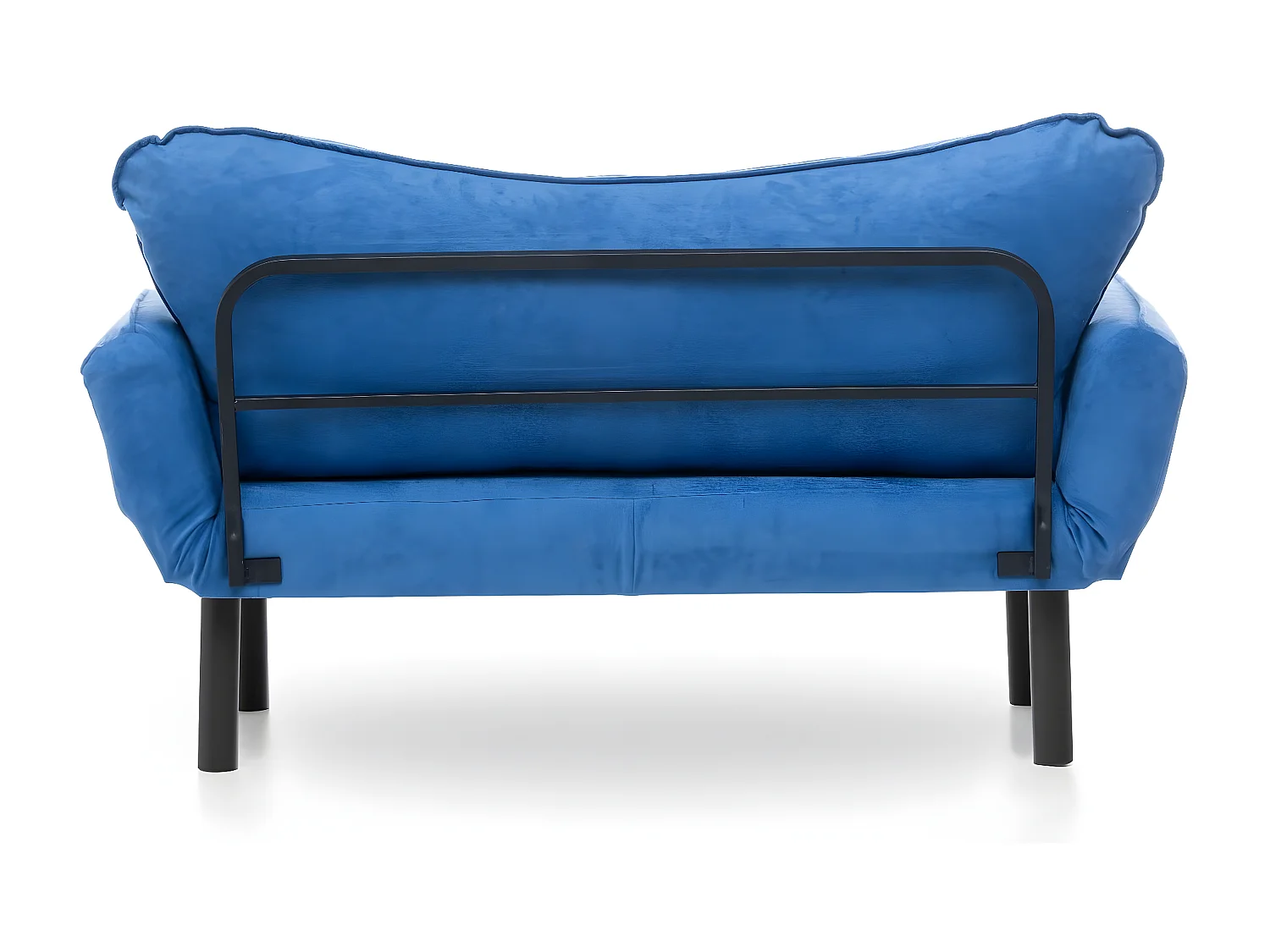 Sofá Altadena 110, Azul, 140x65x70cm, Tapiz, Patas: Metal
