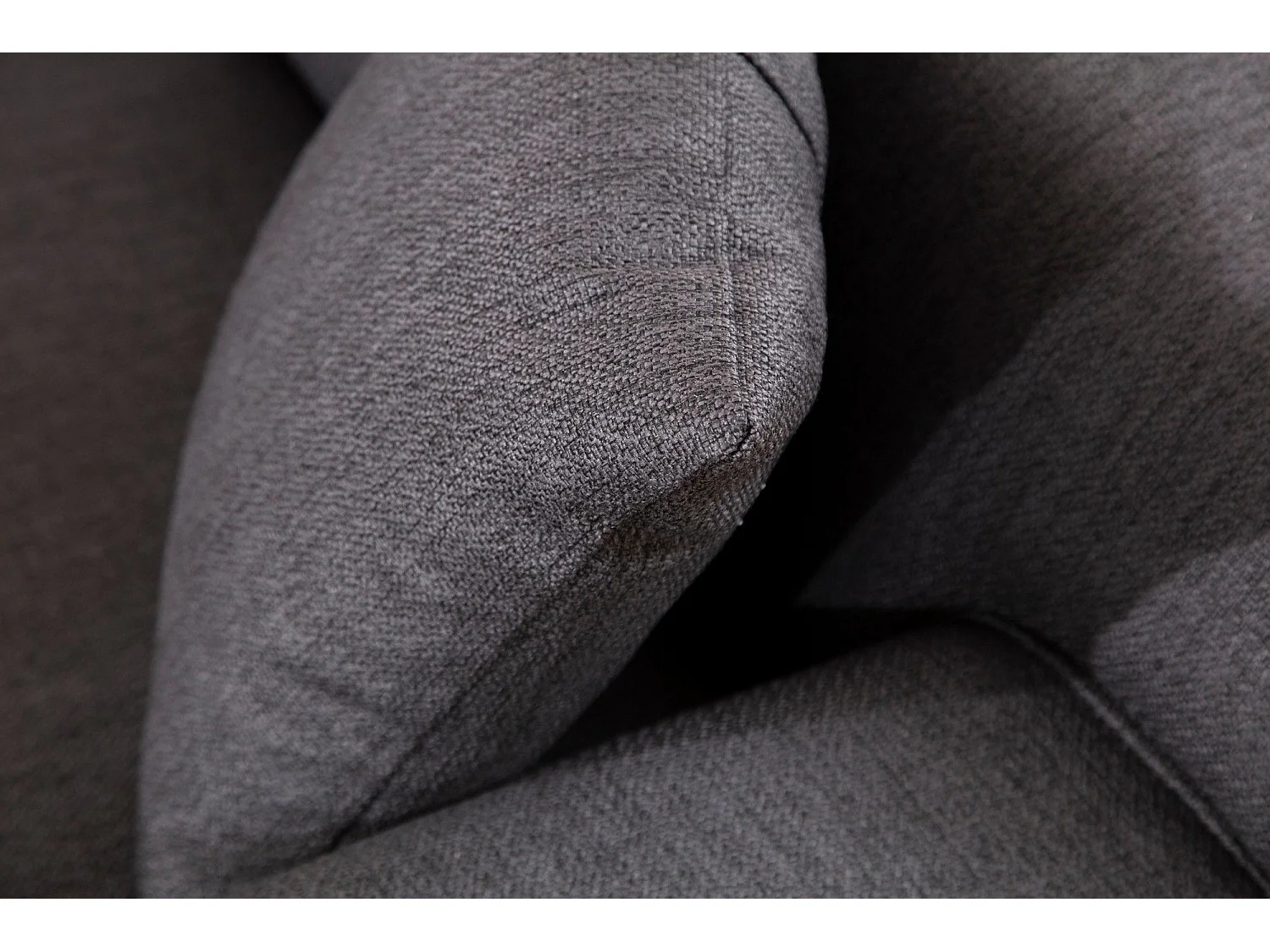 Sofá Altadena 134, Gris, 163x69x86cm, Tapiz, Patas: Plástico