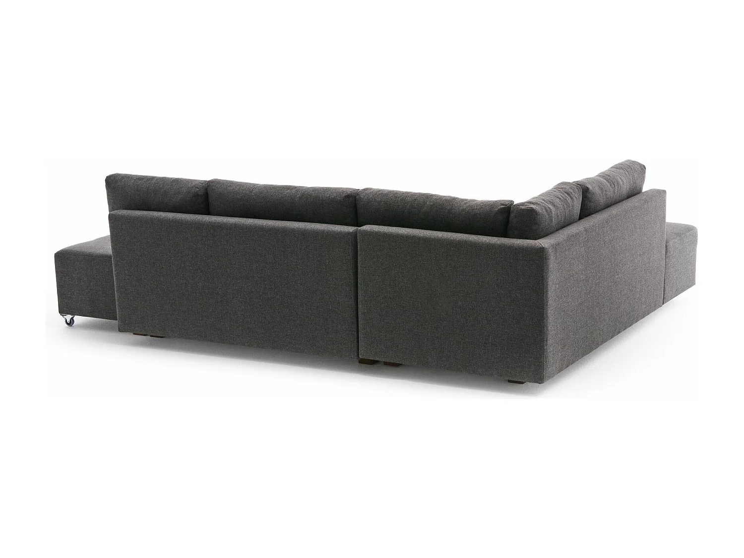 Sofá rinconero Altadena 296, Gris, Función de descanso, 282x206x85cm