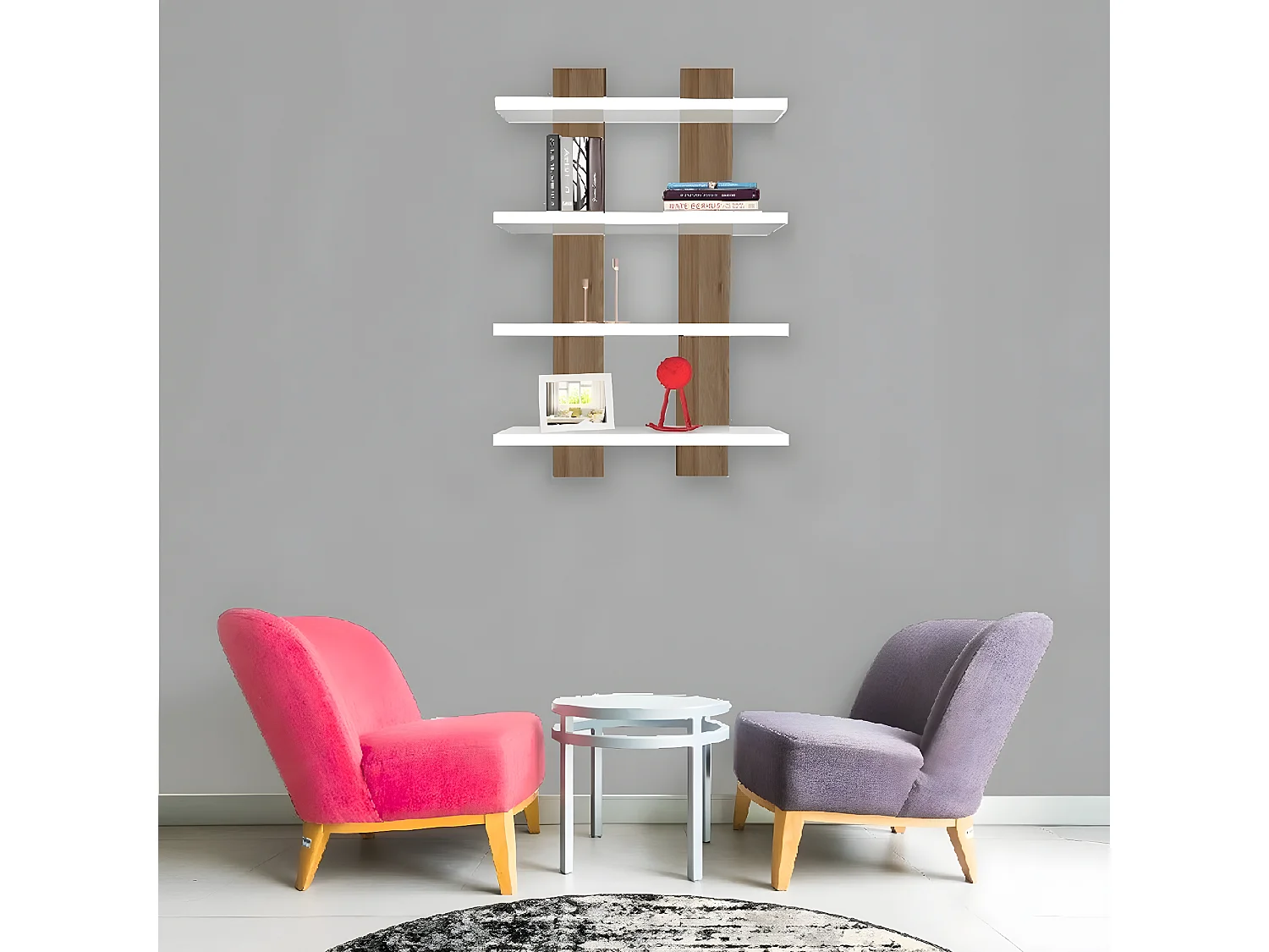 Plank Lella - Eik - 50x17x80 cm - EPIKASA