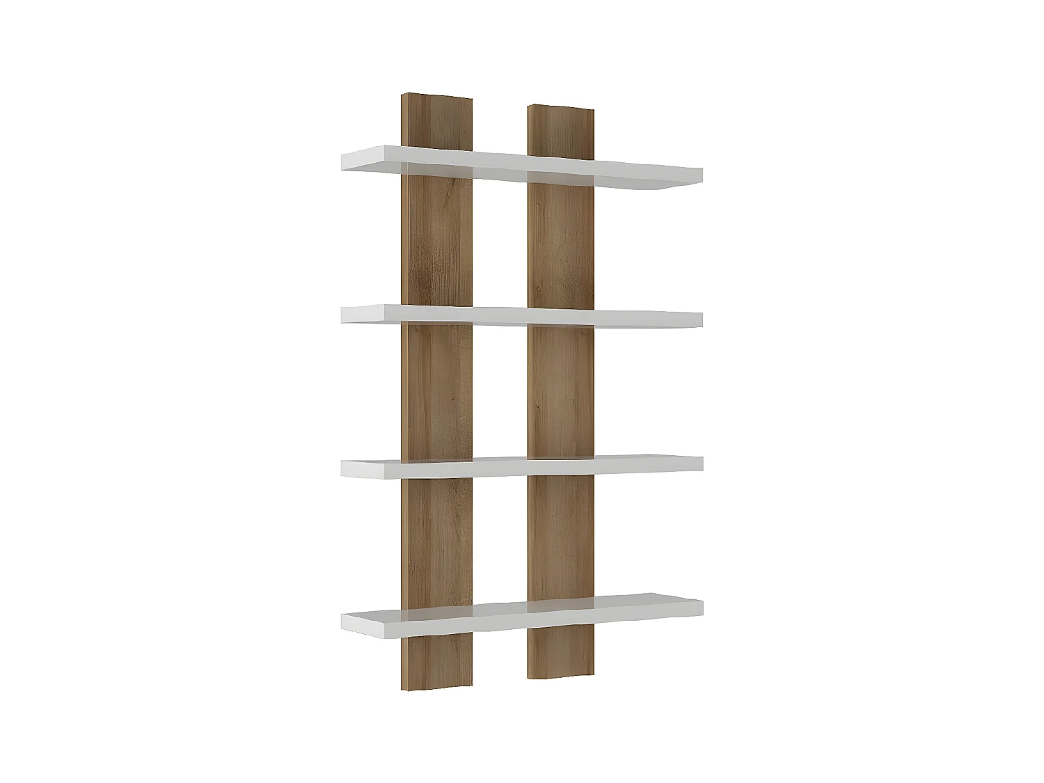 Étagère Lella, Chêne, 50x17x80 cm, EPIKASA