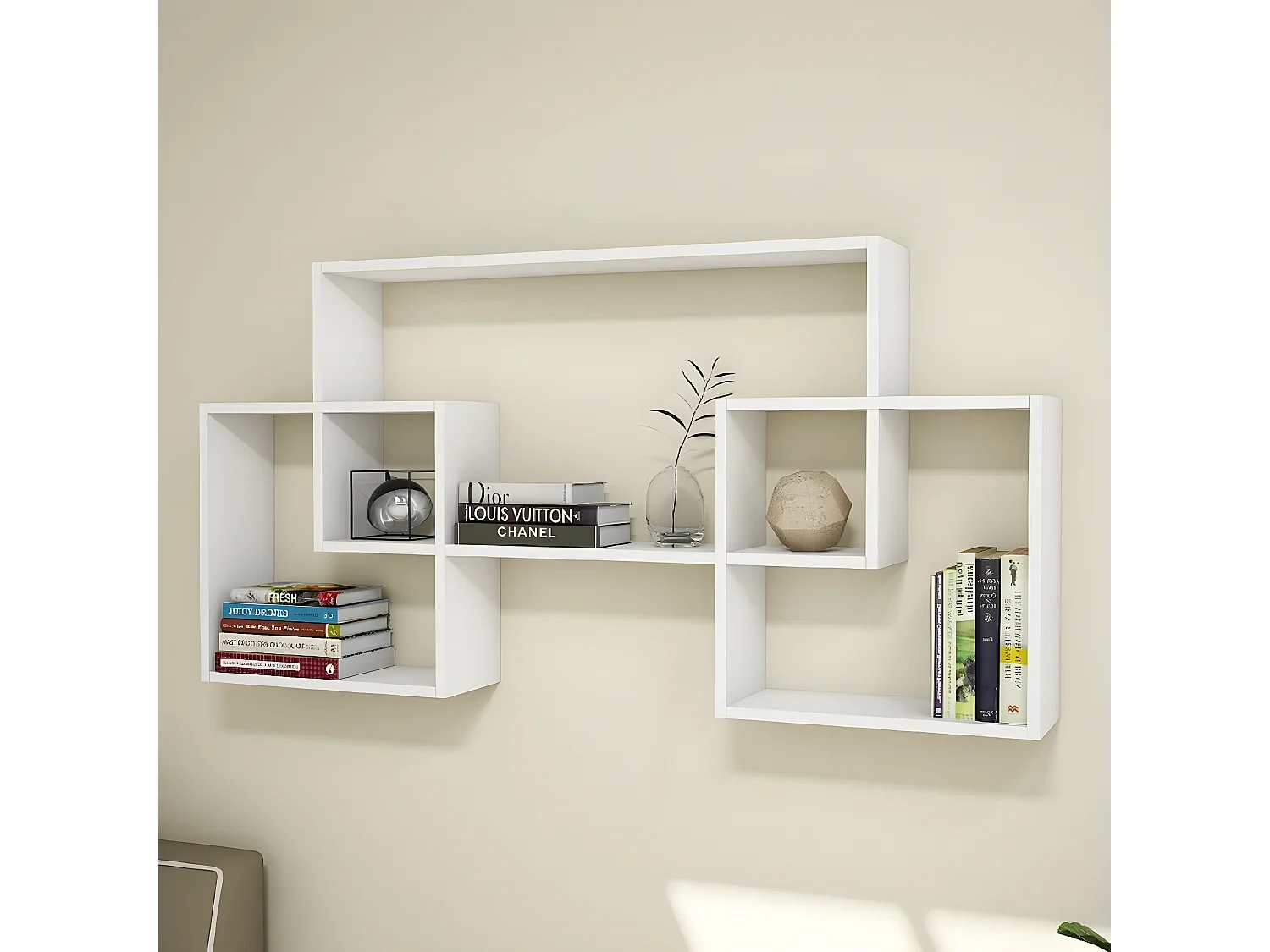 Plank Isabel - Wit - 150x22x75 cm - EPIKASA