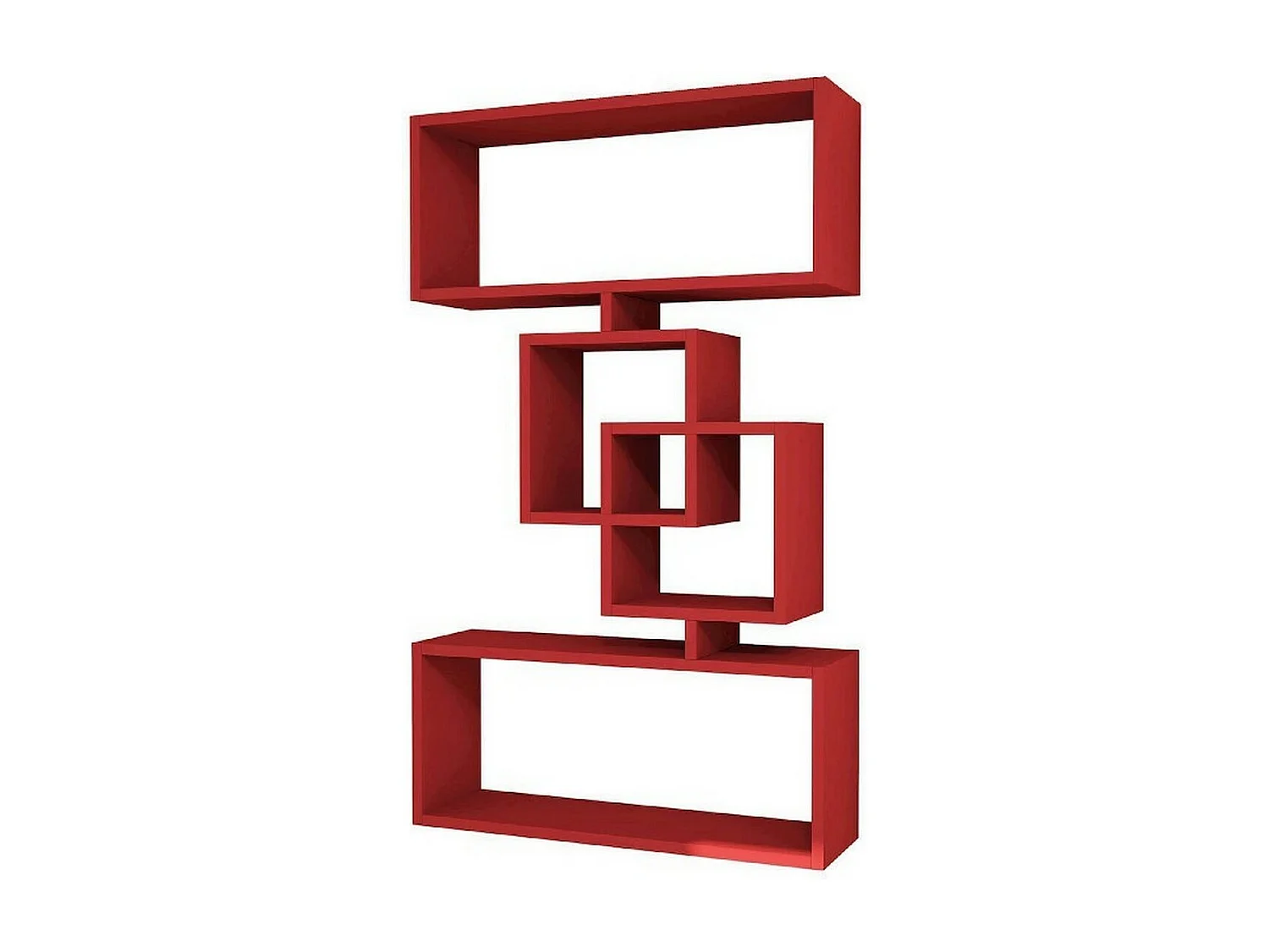 Plank Gloria - Rood - 70x22x117 cm - EPIKASA