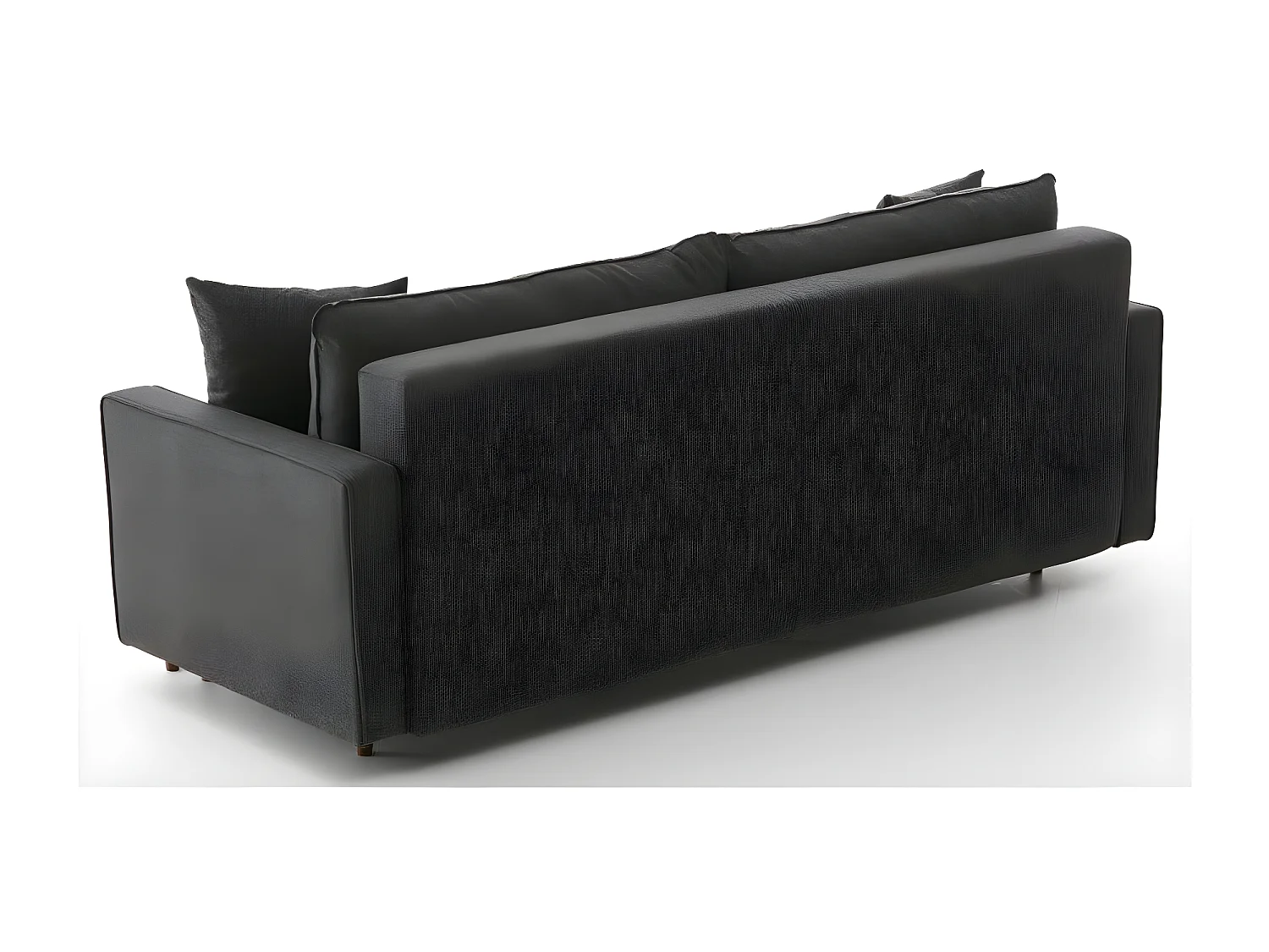 Melano 3-zits rechte bank antracietgrijze stof 210 cm