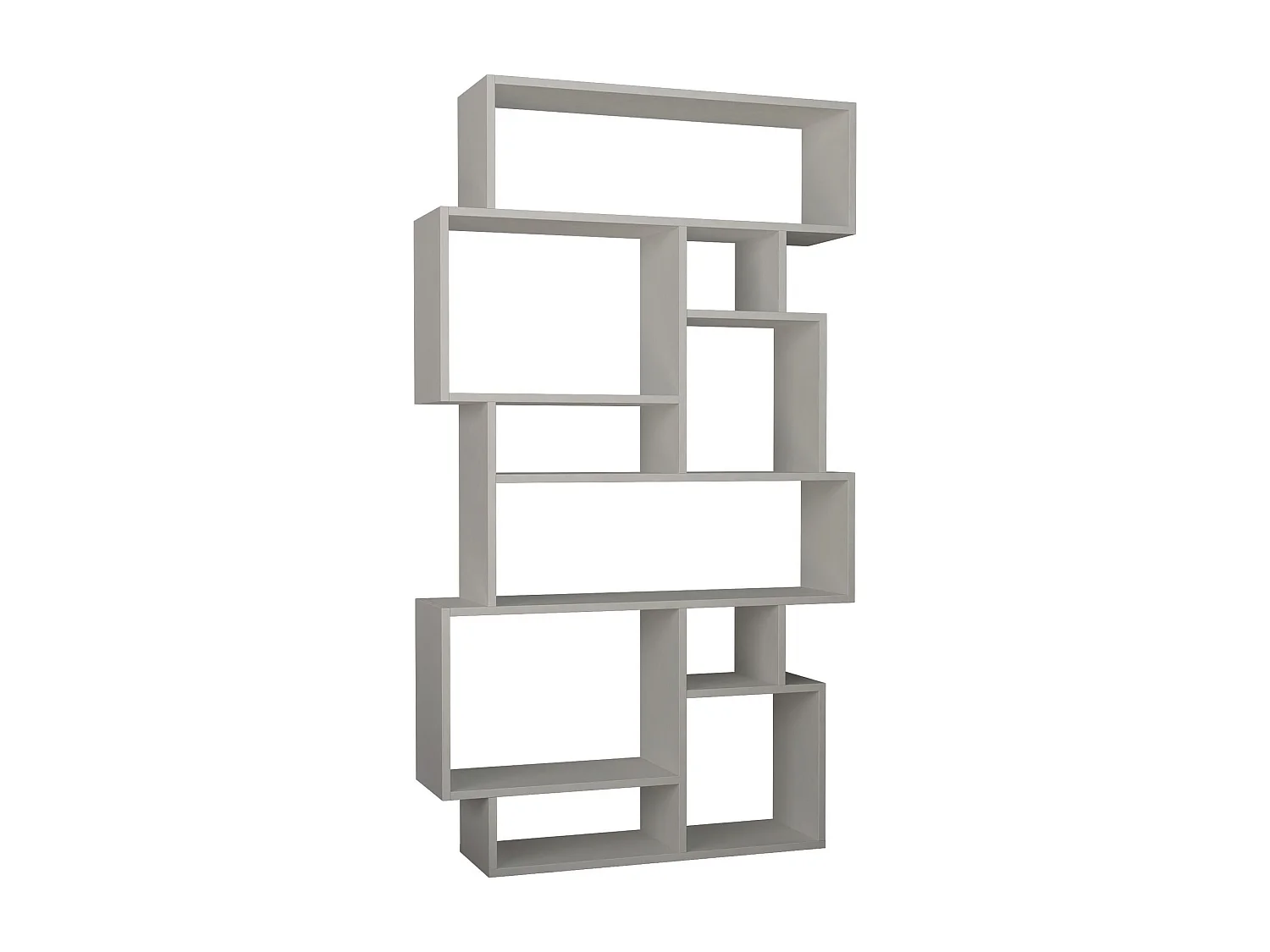 Estante moderna – 96 x 168,5 x 25,5 cm – branca – painel de partículas revestido de melamina