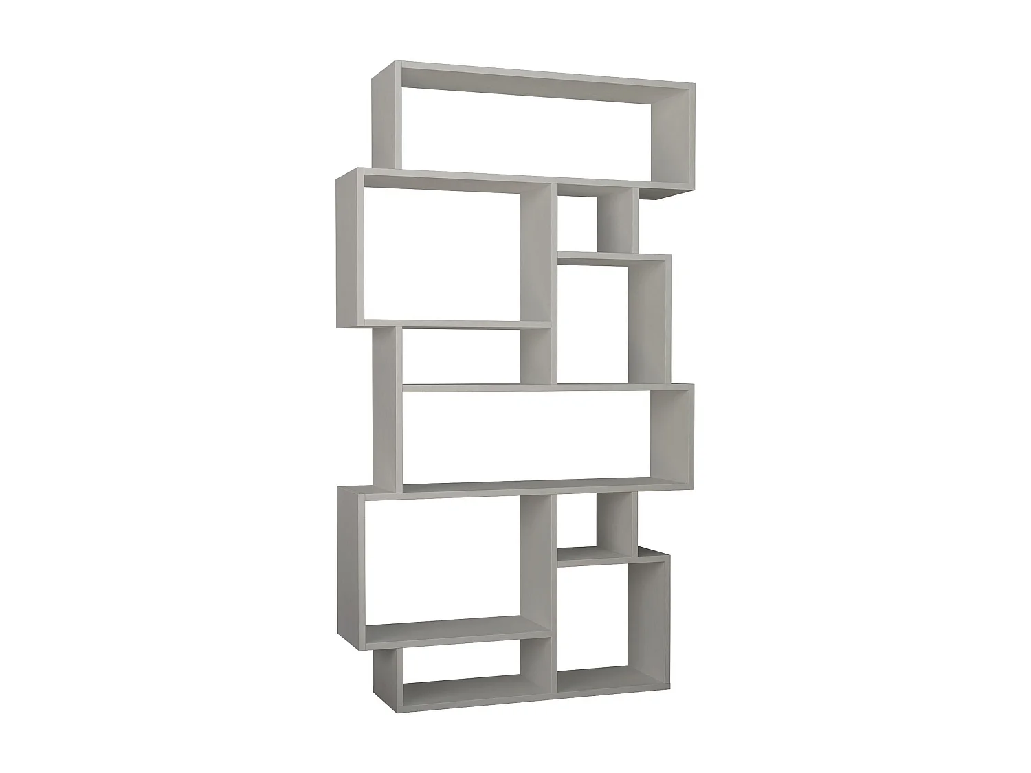 Estante moderna – 96 x 168,5 x 25,5 cm – branca – painel de partículas revestido de melamina