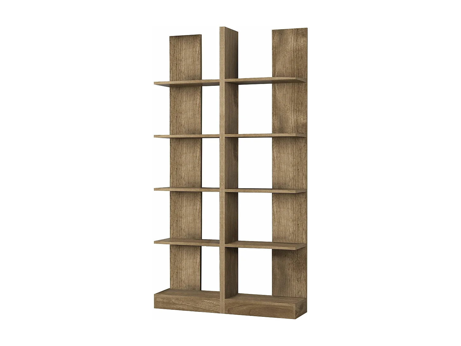 Étagère bibliothèque Attonitus 187cm Bois Naturel