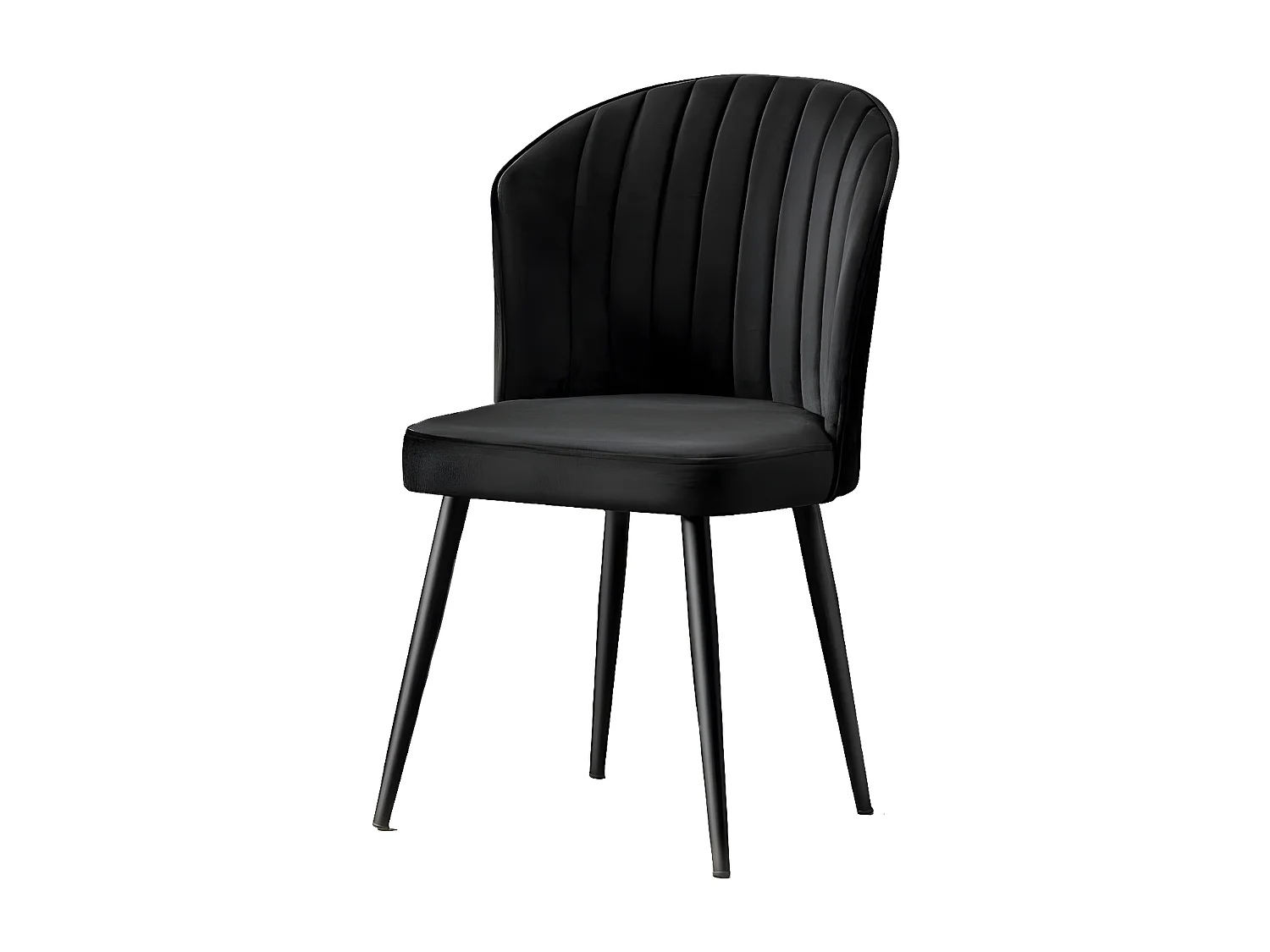 Stuhlset (4 Stück) - Black