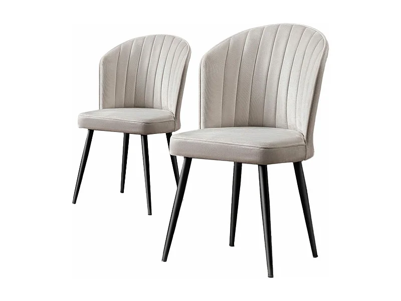 Stuhlset (2 Stück) - Cream