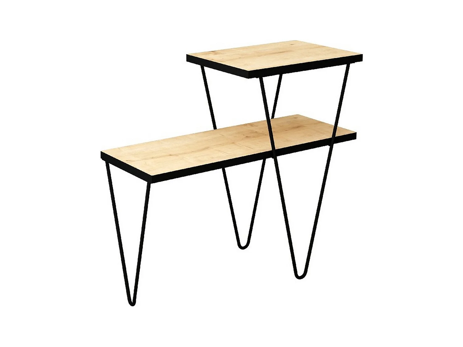 Table Basse Daria, Chêne, 60x25x55 cm, EPIKASA