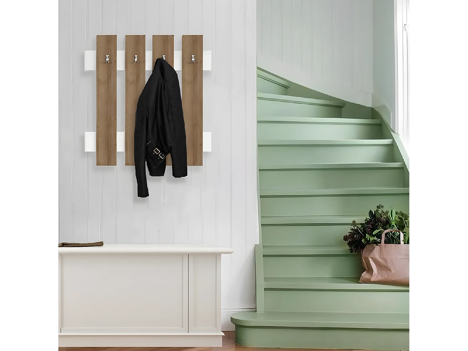 Cabides de Parede Morena, Córdoba, 72x4x72 cm, EPIKASA