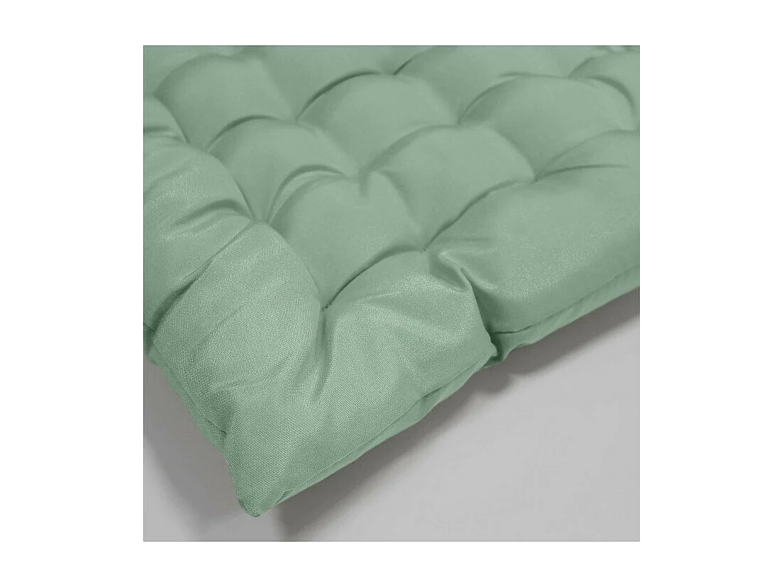 Galette de Chaise Matelassée "Essentiel" 40x40cm Sauge