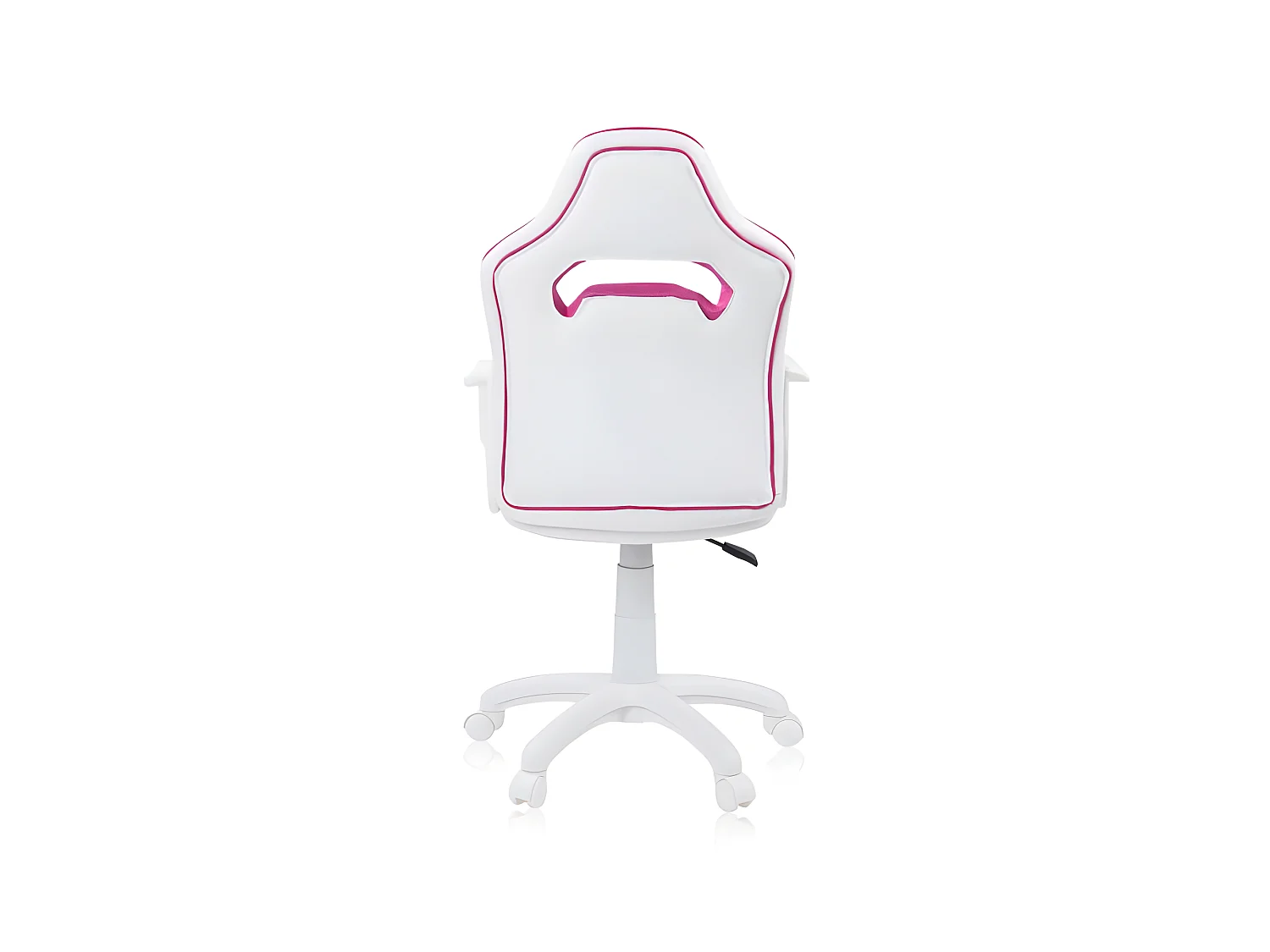 Silla gaming DRW Sticker - Blanco - Rosa DRW