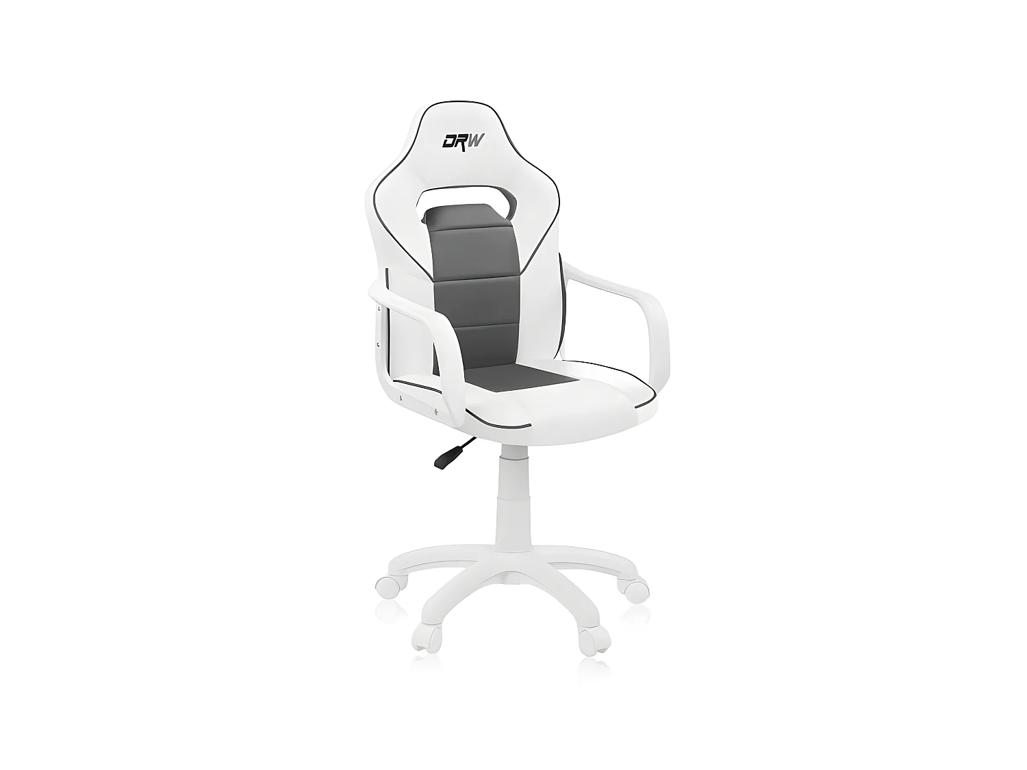 Silla gaming DRW Blanco - Gris DRW