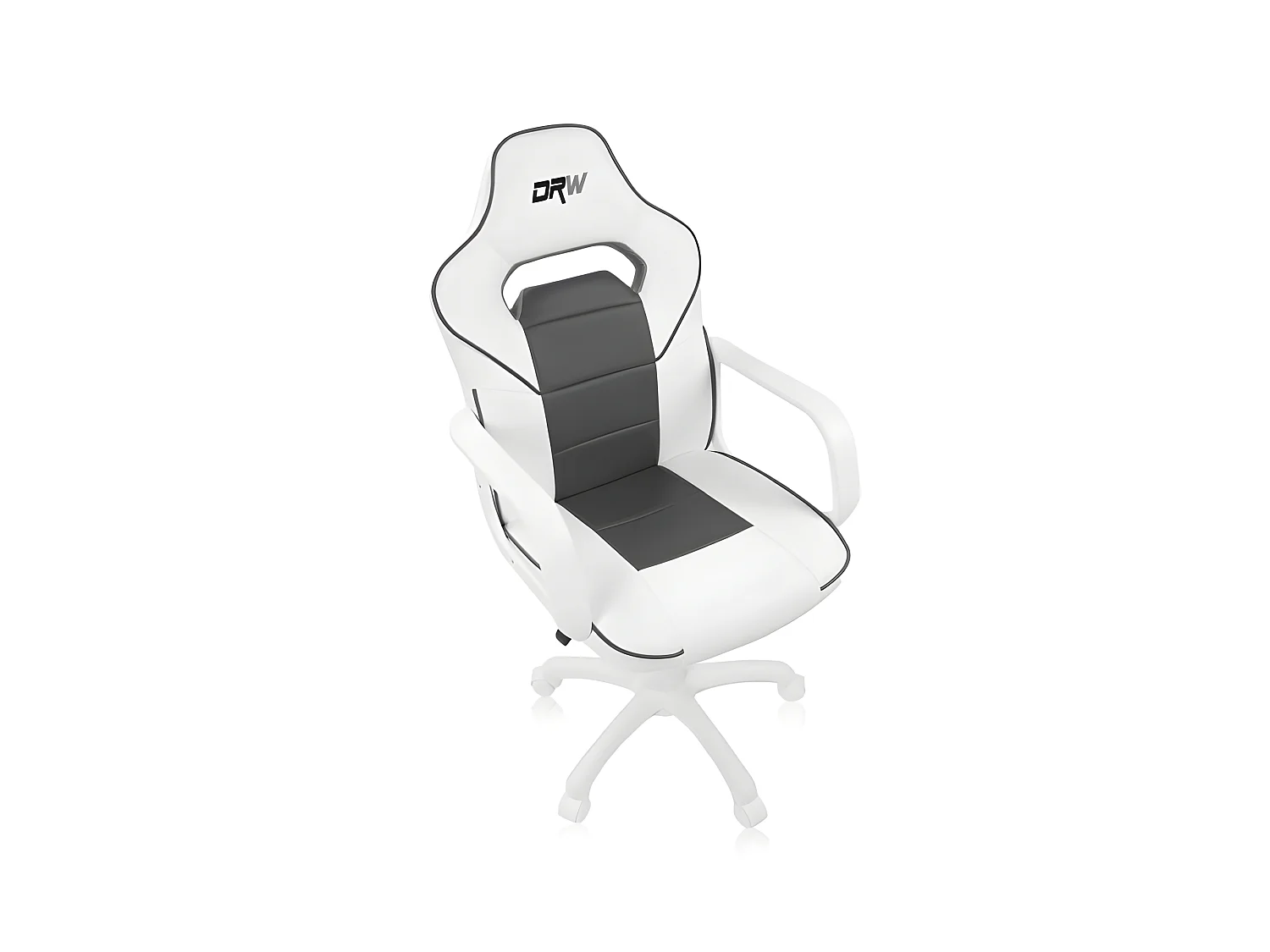 Silla gaming DRW Blanco - Gris DRW