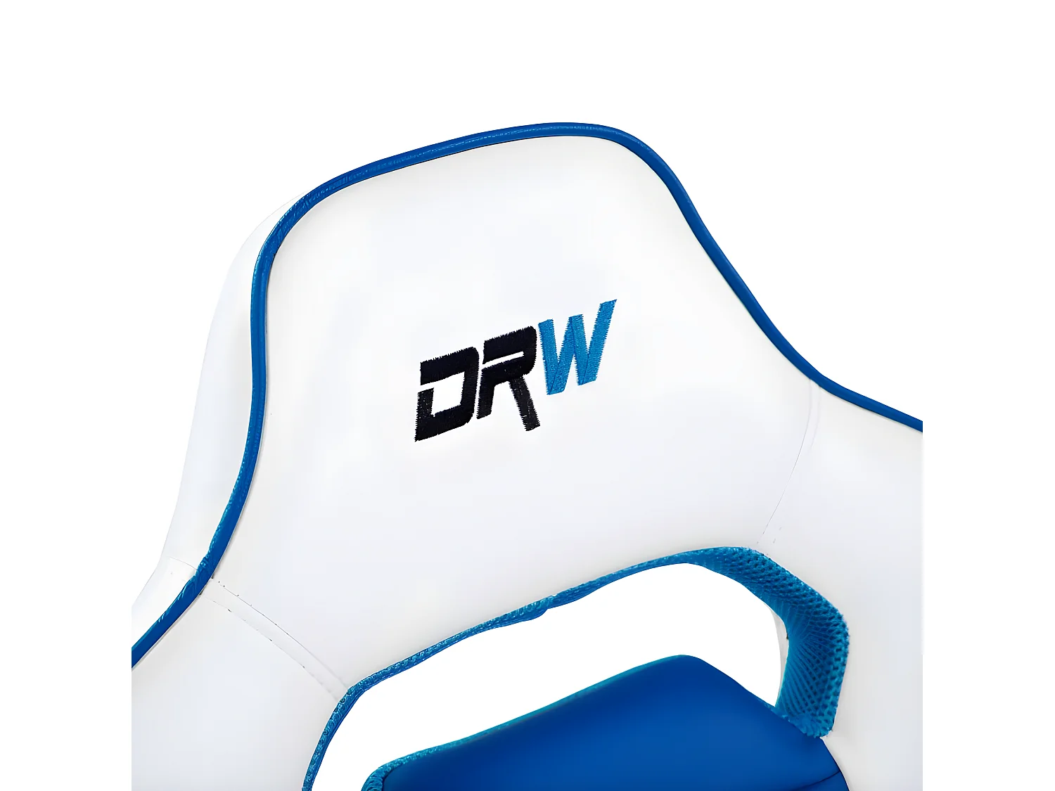Silla gaming DRW Blanco - Azul DRW
