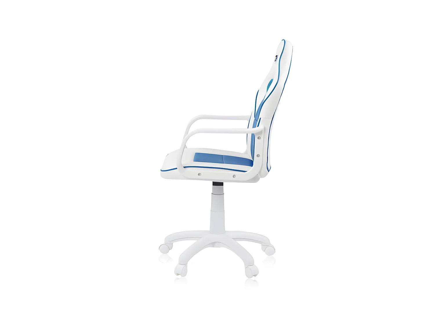 Silla gaming DRW Blanco - Azul DRW