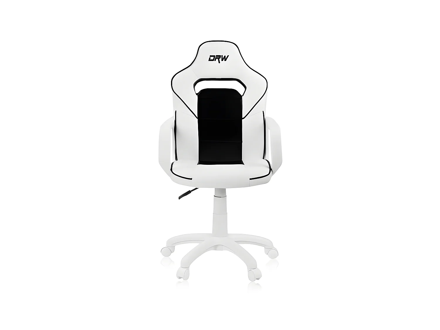Silla gaming DRW Blanco - Negro DRW