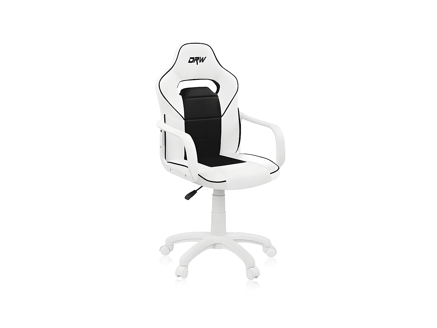 Silla gaming DRW Blanco - Negro DRW