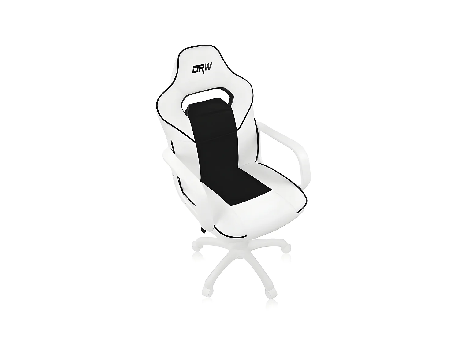 Silla gaming DRW Blanco - Negro DRW