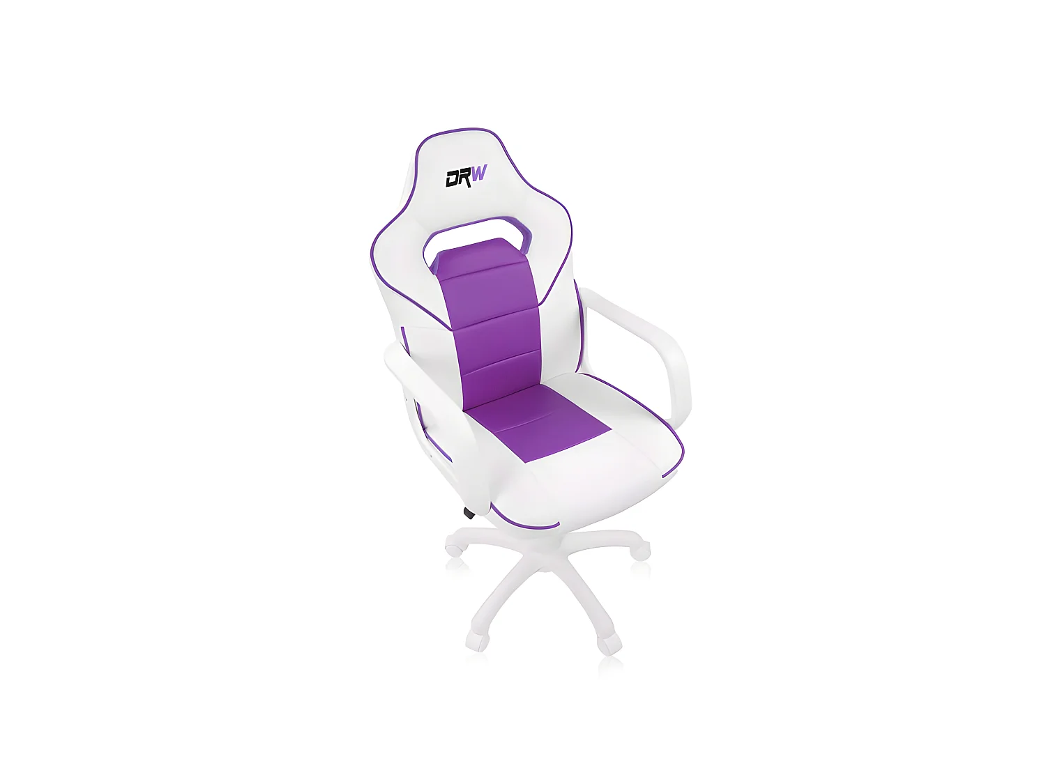 Silla gaming DRW Blanco - Morado DRW