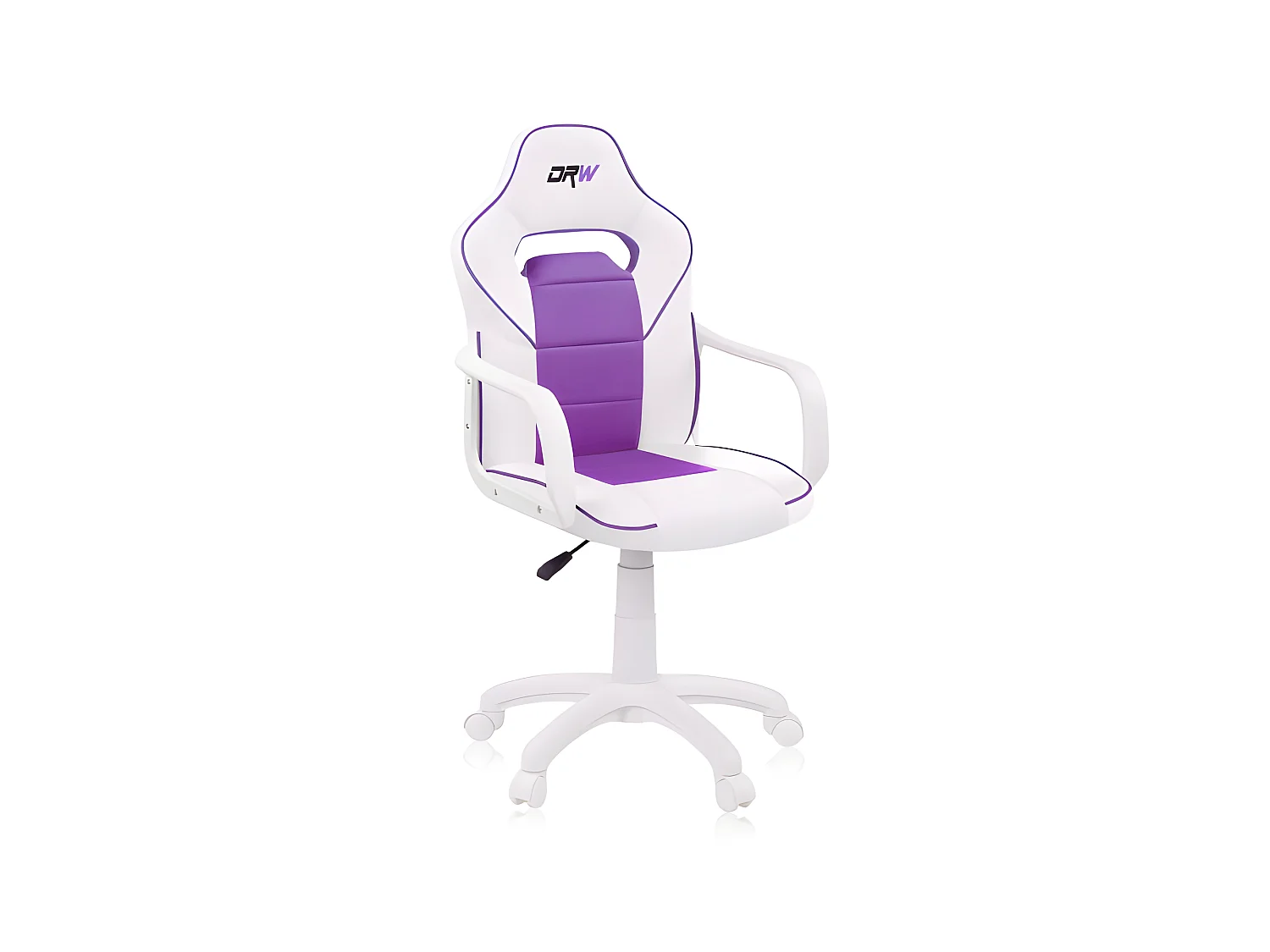 Silla gaming DRW Blanco - Morado DRW