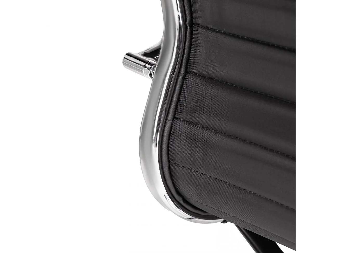 Silla de oficina Letter giratoria símil piel negro 106-116x64x64 cm Adec