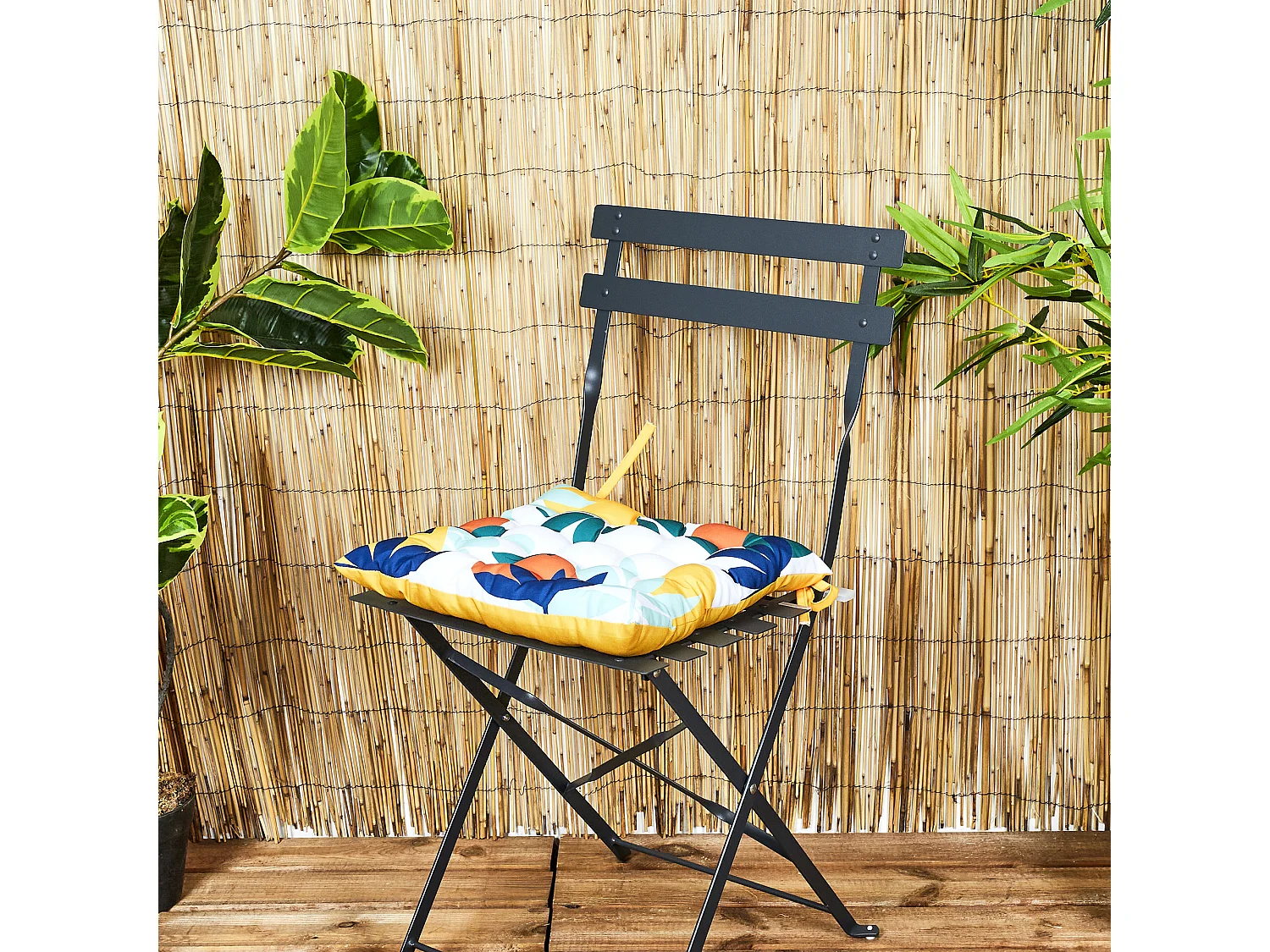 Galette de Chaise "Rio" 40x40cm Multicolore