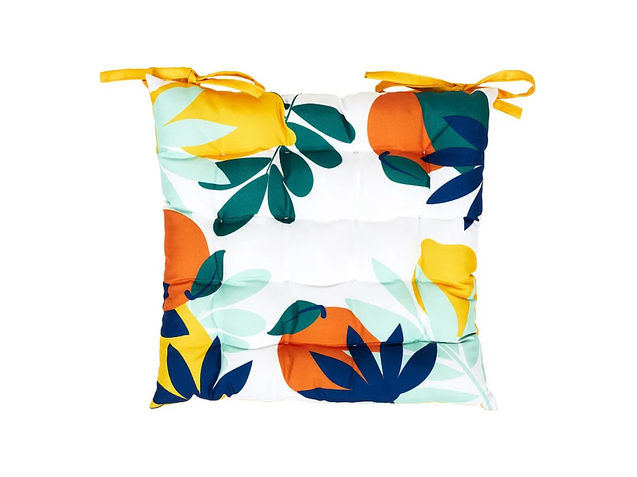 Galette de Chaise "Rio" 40x40cm Multicolore