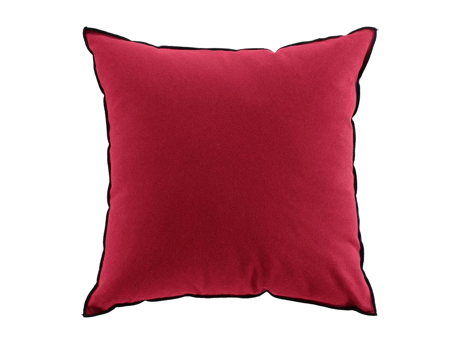 Coussin Déco "Mistraline" 50x50cm Bordeaux