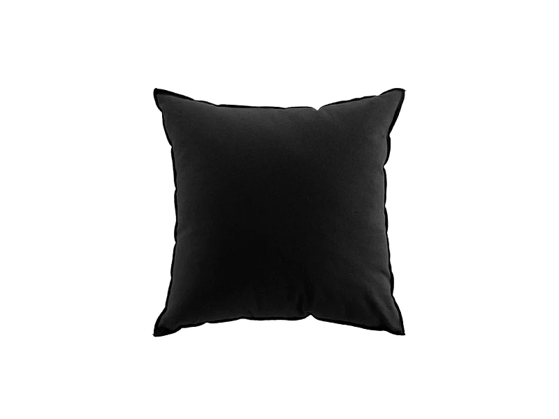 Coussin Déco "Mistraline" 50x50cm Noir