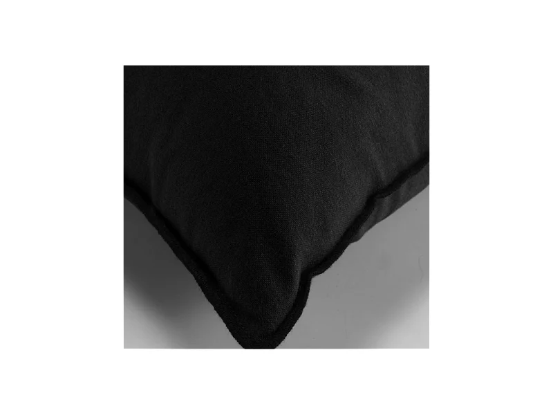 Coussin Déco "Mistraline" 50x50cm Noir