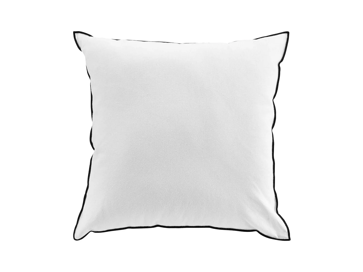 Coussin Déco "Mistraline" 50x50cm Blanc