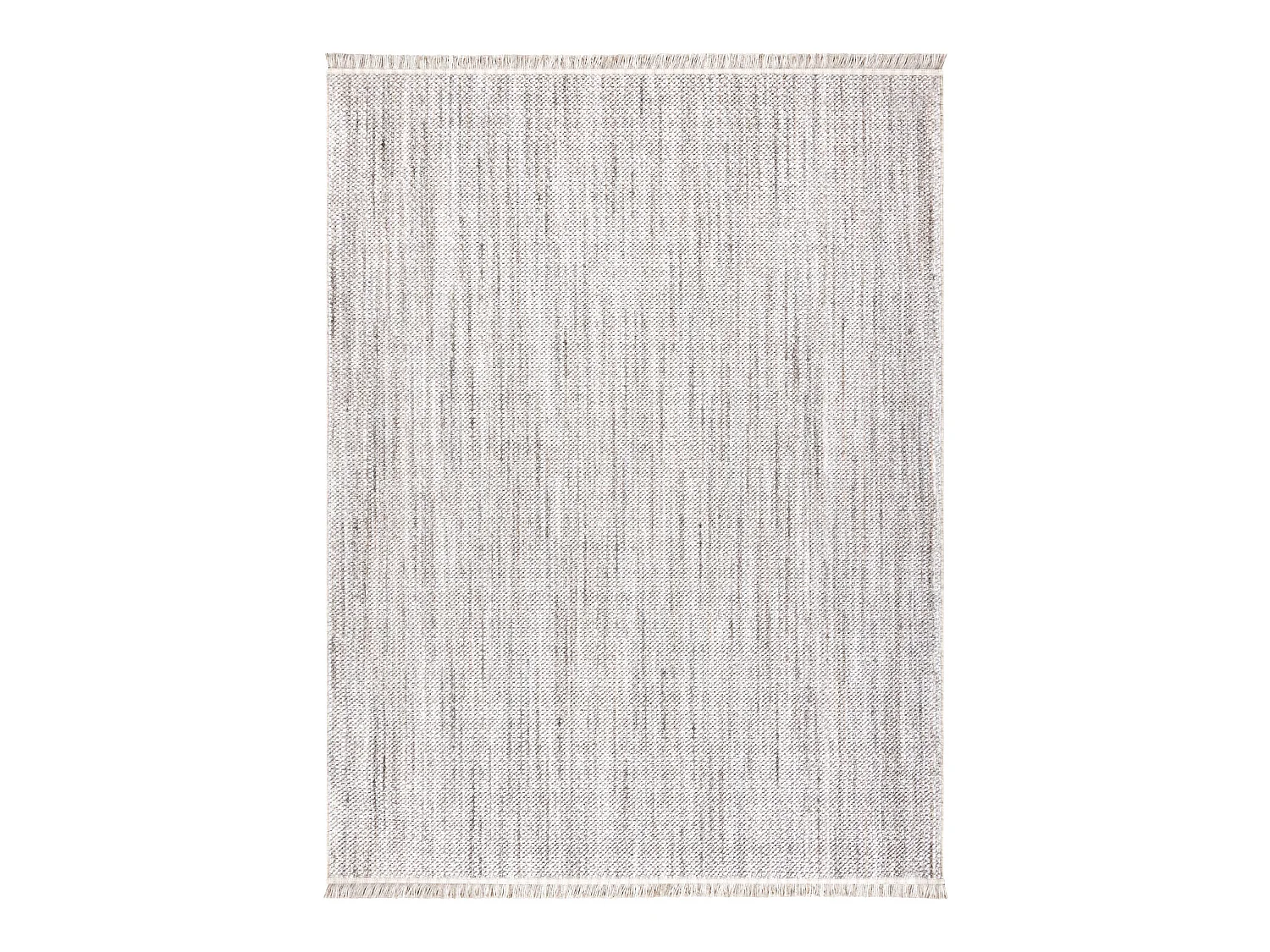 Vloerkleed NANO FH93A Melange, lus, platgeweven grijs 80x150 cm