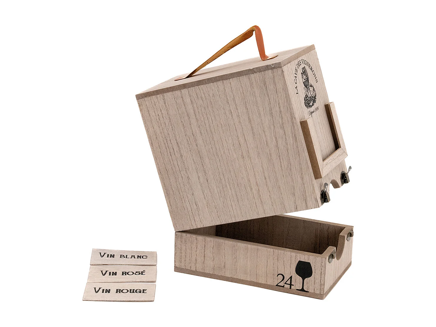 Cubitainer aus Holz 3 Liter