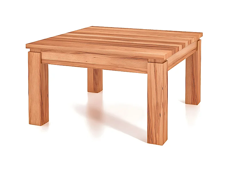 VINCI - Kaffeetisch 100 x 100 aus Kernbuche naturgeölt