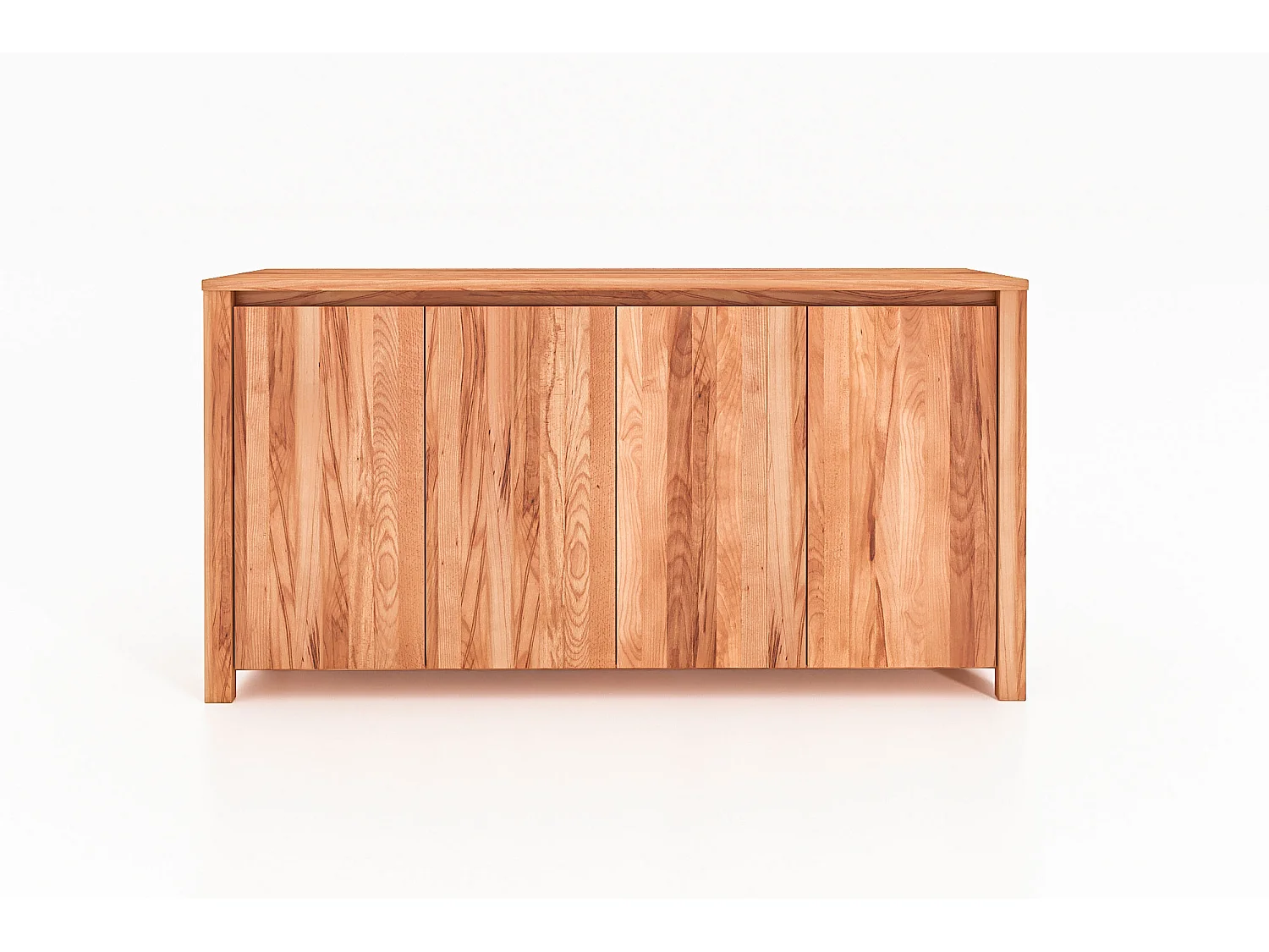 VINCI - Commode 100% en bois massif de cœur de hêtre, finition à l'huile naturelle