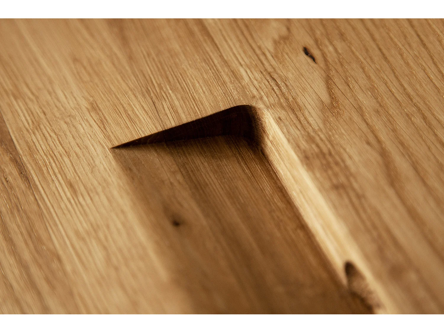 GOLO - Anrichte 100% aus massivem Holz aus Wildeiche, naturgeölt