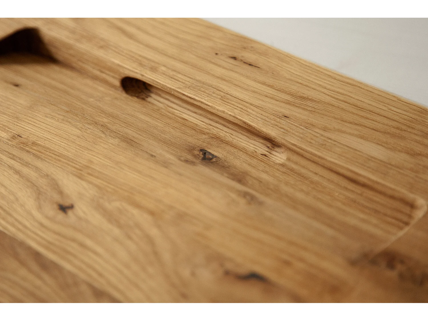 GOLO - Kommode 100% aus massivem Holz aus Wildeiche, naturgeölt