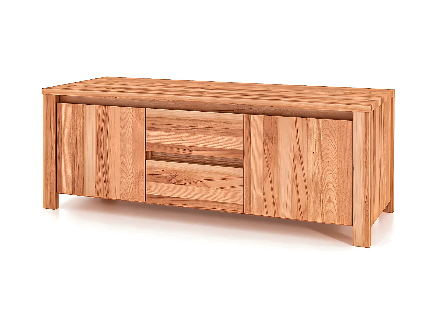 VINCI - Kommode 100% aus massivem Holz aus Kernbuche, naturgeölt